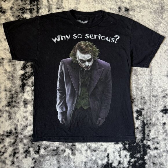 Vintage The Dark Knight Joker T-Shirt - Picture 1 of 3